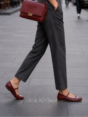 Dolce Vita Reyes Red Crinkle Patent Mary Jane Flats – Size 12 – NWB